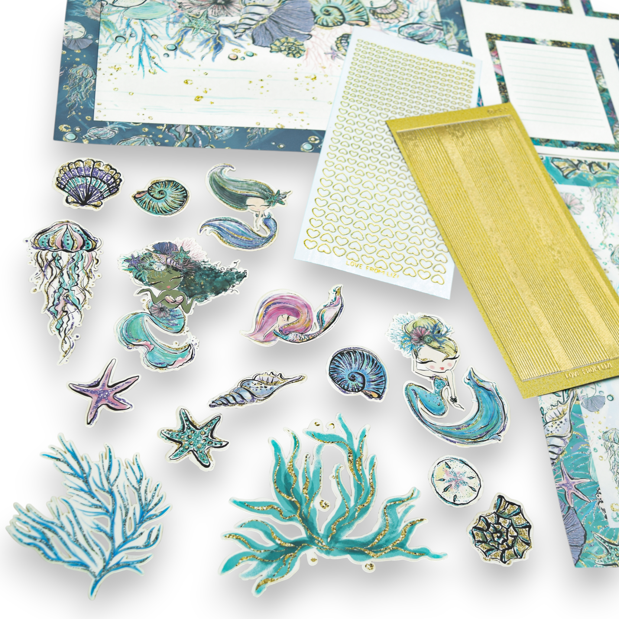 Love From Lizi Scrap Kit - Mermazing